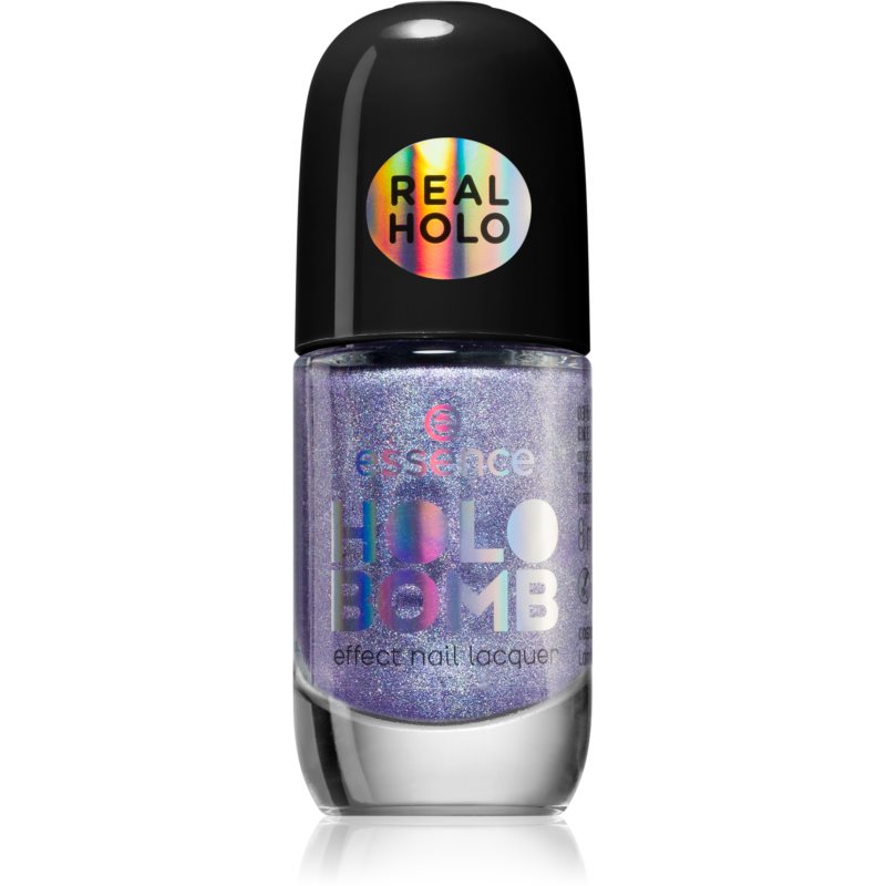 essence HOLO BOMB holographic effect nail polish shade 03 - hoLOL 11 ml
