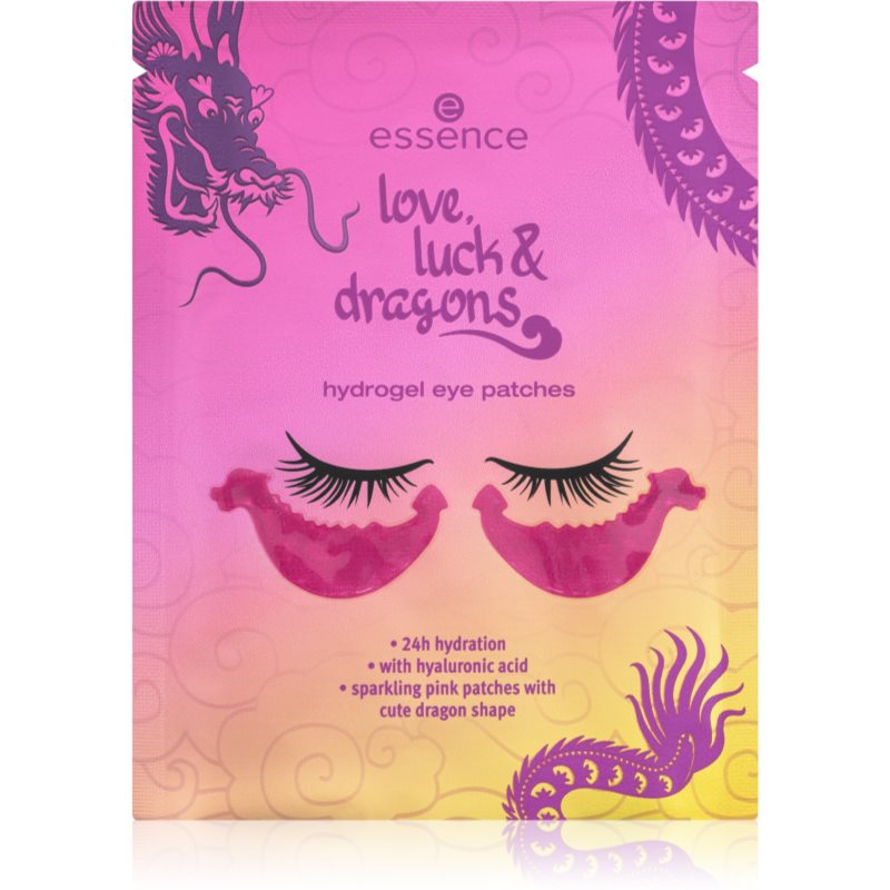 Essence love, luck & dragons hydrogel eye mask 2 pc
