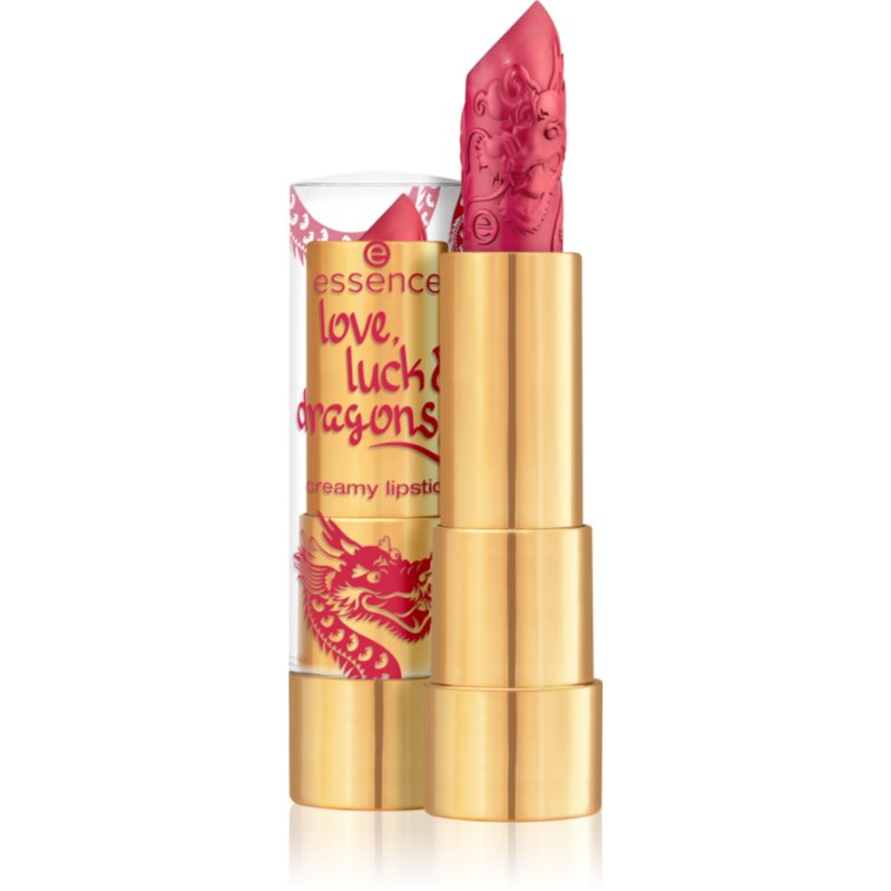 Essence Love, Luck & Dragons Creamy Lipstick Shade 01 3,2 G