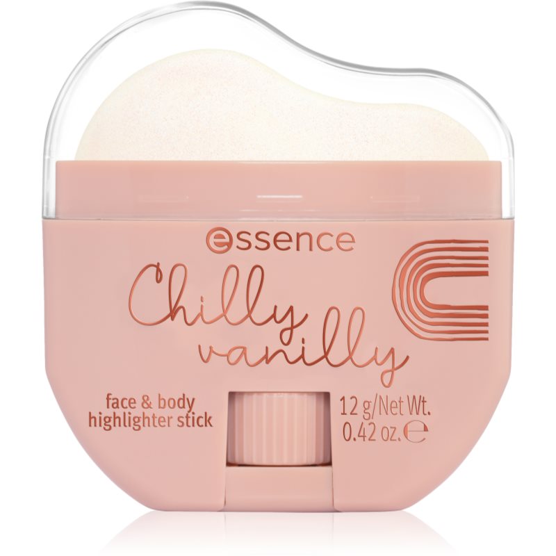 Essence Chilly Vanilla освітлюючий стік для обличчя та тіла 12 гр
