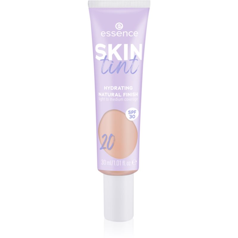 Photos - Other Cosmetics Essence SKIN tint lightweight tinted moisturiser SPF 30 shade 20 3 