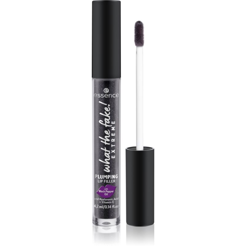 Essence WHAT THE FAKE! lip gloss with magnifying effect Pepper Me Up! 4,2 ml
