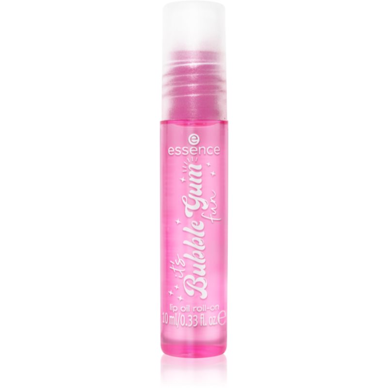 essence it's Bubble Gum fun olej na pery roll-on odtieň 01 So Bubble-Yum 10 ml