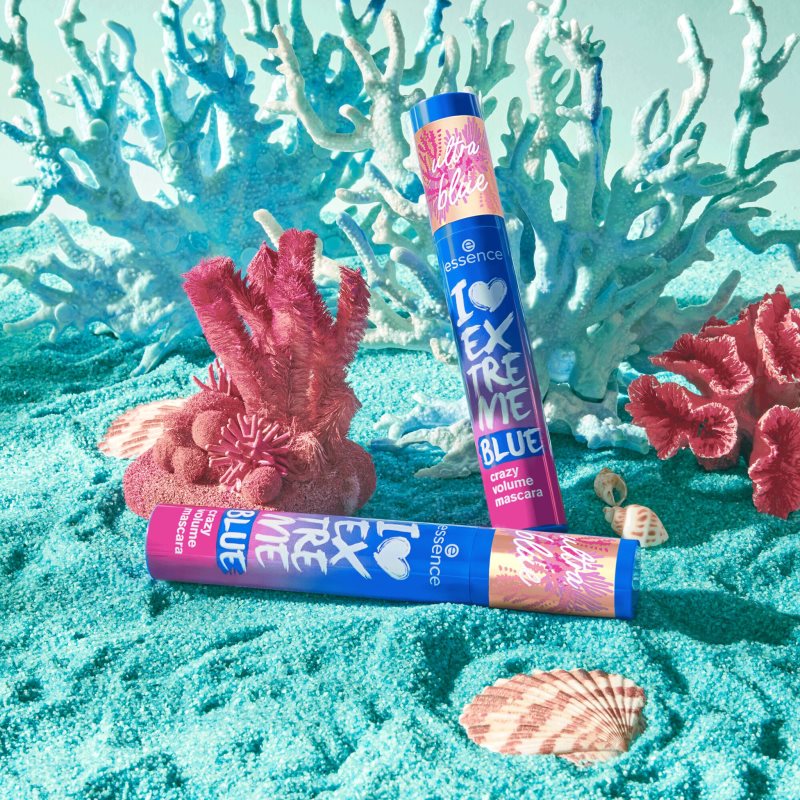 Essence LIFE In CORAL Mascara Volume Et Courbe Teinte Blue-tiful Corals! 12 Ml