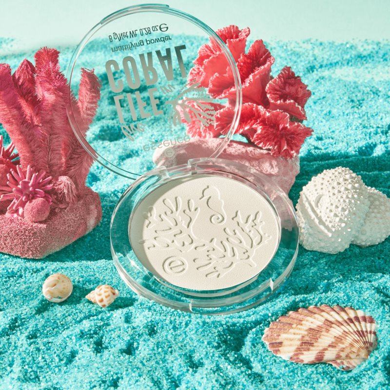 Essence LIFE In CORAL Poudre Matifiante Teinte 01 Smilin' From Shore To Reef 8 G