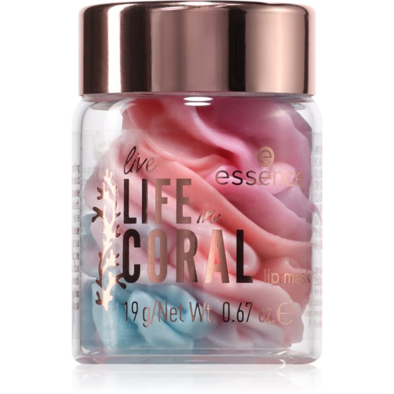 essence LIFE in CORAL Feuchtigkeitsspendende Lippenkur 01 Coralicious Vibes! 9 g