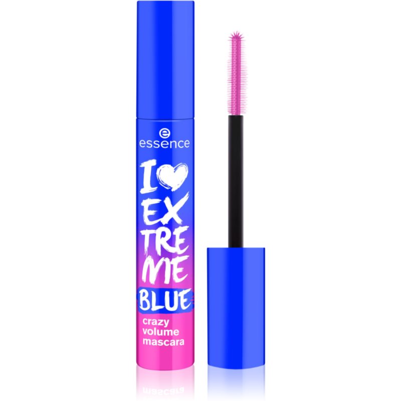 essence I LOVE EXTREME Volumen-Mascara Farbton Blue 12 ml