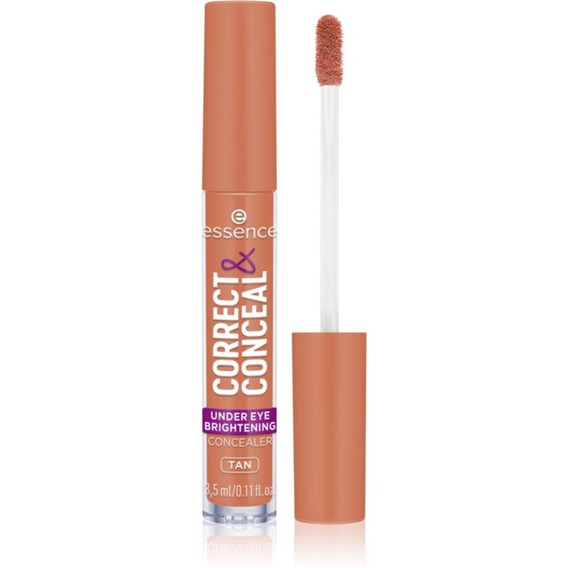 essence CORRECT & CONCEAL rozjasňující korektor proti kruhům pod očima odstín 30 Tan 3 ml