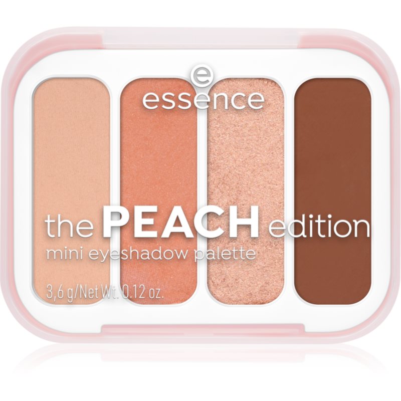 essence The Peach Edition paletka očných tieňov mini 3.6 g