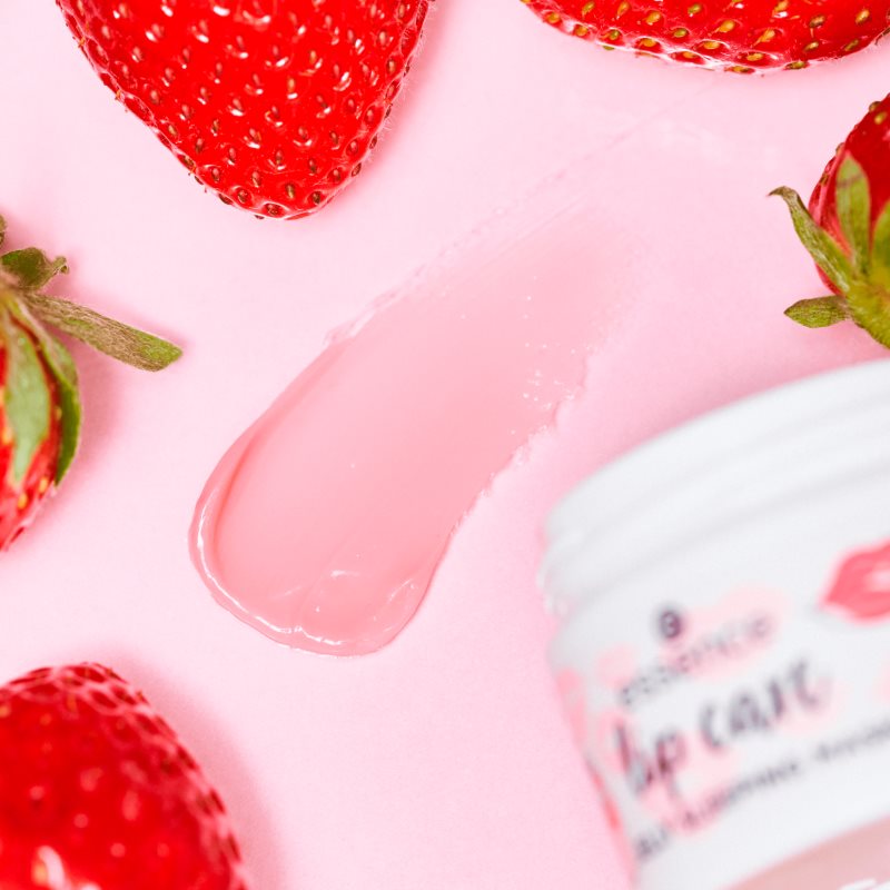 essence lip care hydrating lip mask night 02 Strawberry Milkshake 8 g