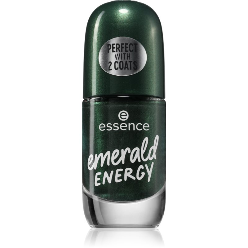 essence Gel Nail Colour lak na nehty odstín 73 emerald Energy 8 ml