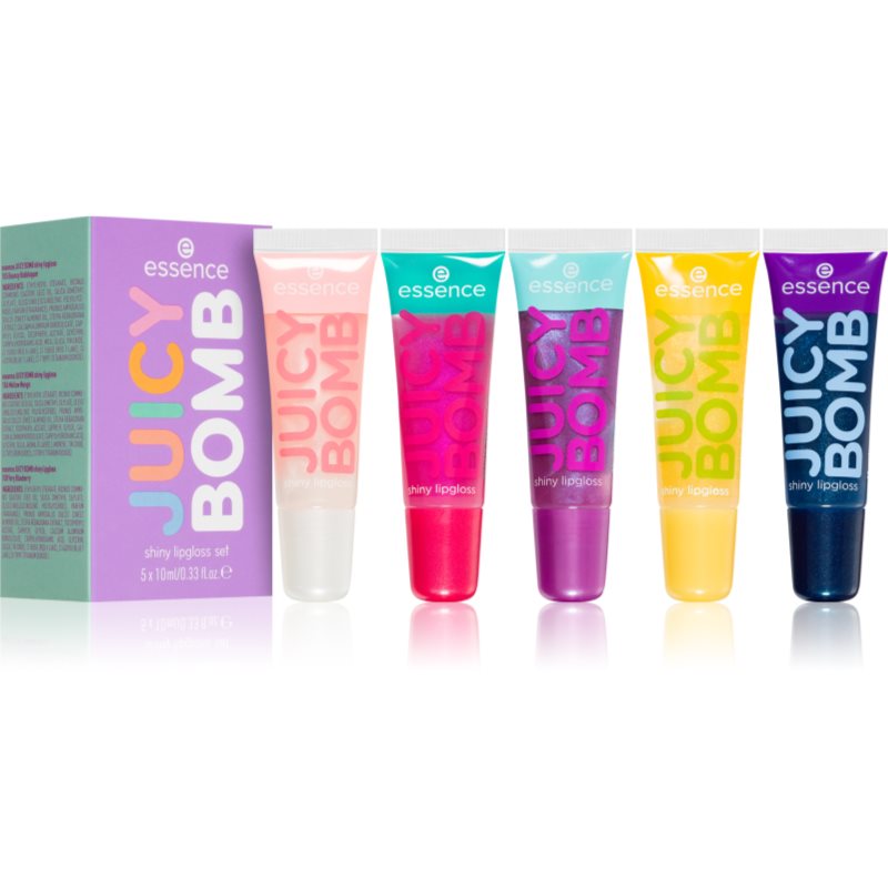 essence Juicy Bomb dárková sada na rty Sweet & Glossy!