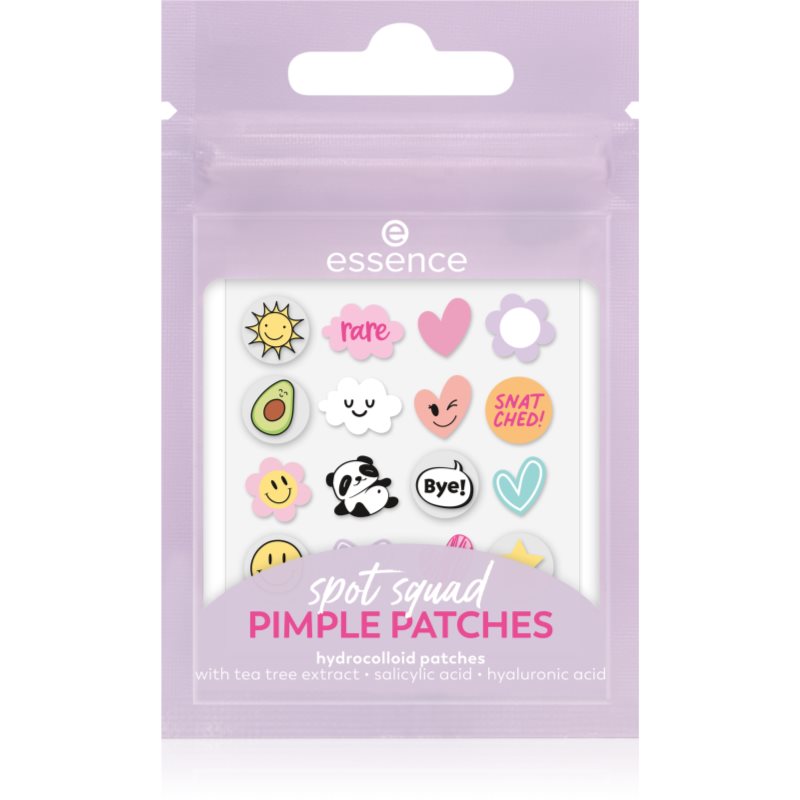 essence Spot Squad Pimple Patches topical acne treatment 32 pc