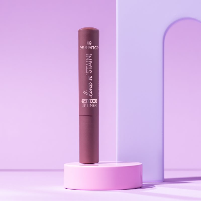 essence line n' STAIN! konturovací tužka na rty odstín 03 Make A Mauve 2.5 ml (obrázek 8)