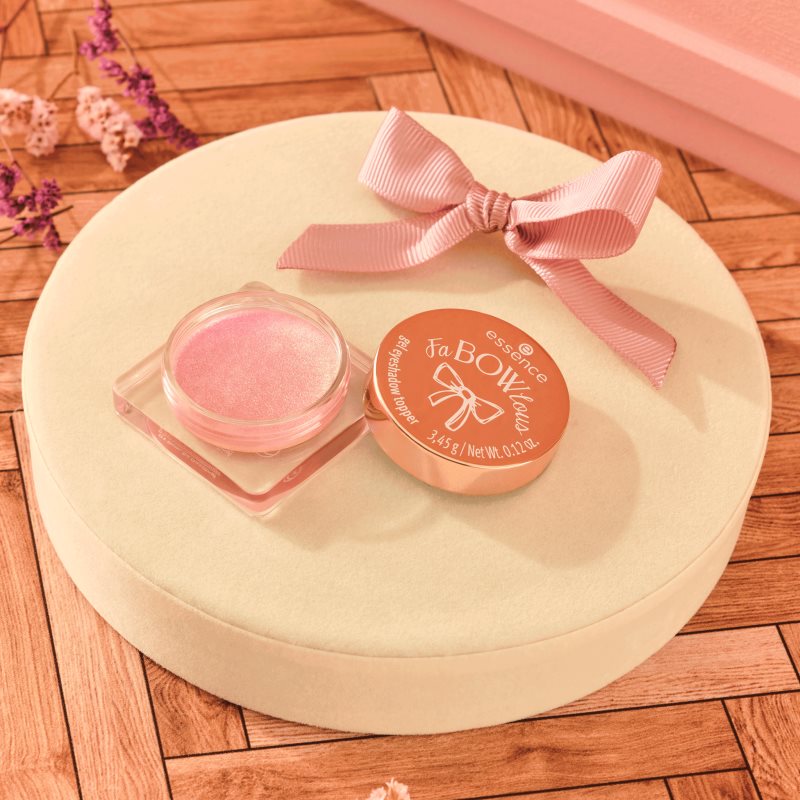 essence FaBOWlous géles szemfestékek csillámporral árnyalat 01 Bow, So Dazzling! 3.45 g termék 2. képe