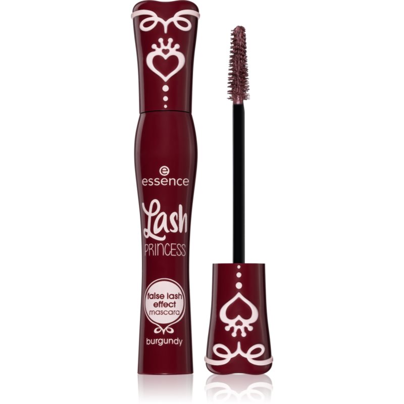 essence Lash PRINCESS Wimperntusche für den Effekt künstlicher Wimpern Farbton Burgundy 12 ml