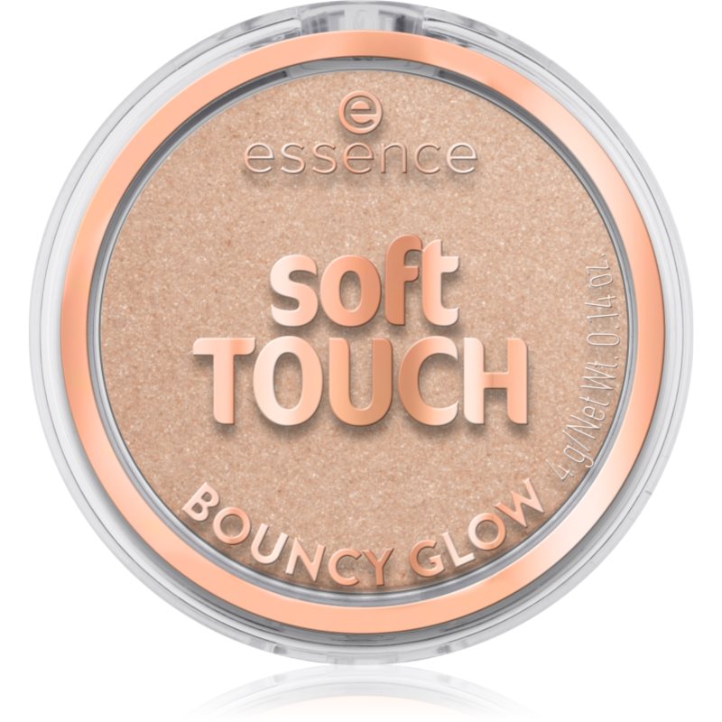 essence Soft Touch krémový rozjasňovač s pudrovým efektem odstín 30 glazing gleam 4 g