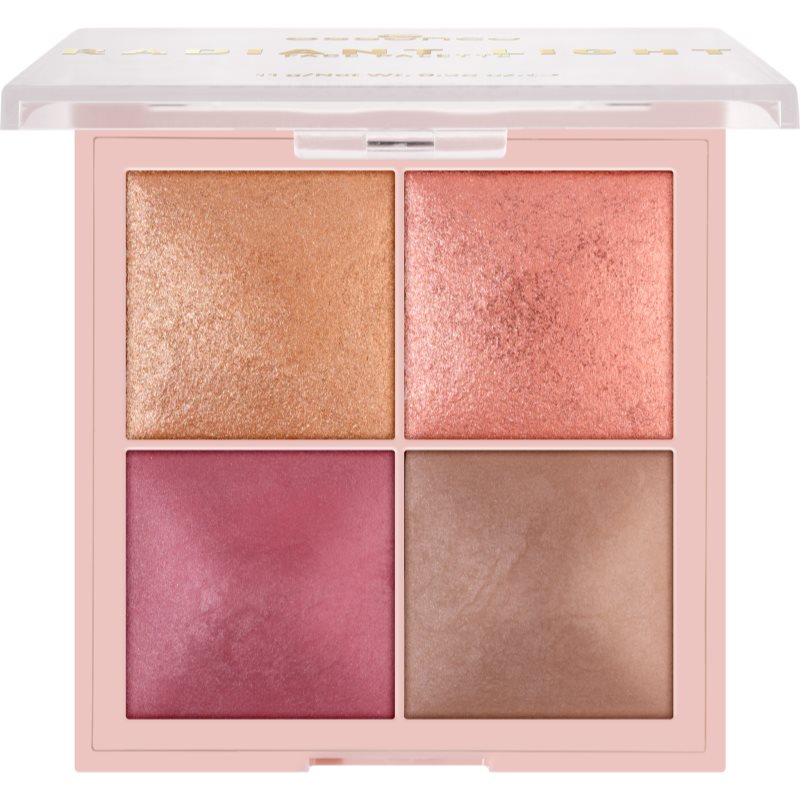  Essence Radiant Light Highlighter And Blusher Palette Shade Signature Light 11 G 