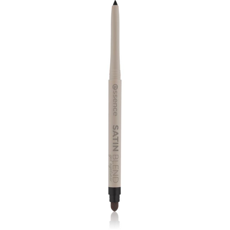 essence SATIN BLEND gelové oční linky voděodolné odstín 01 Pure Black 0.22 g