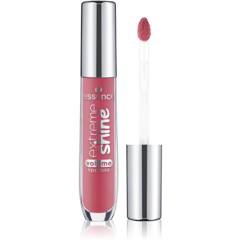 essence Extreme Shine lesk na rty pro větší objem odstín 18 Flaming Rose 5 ml