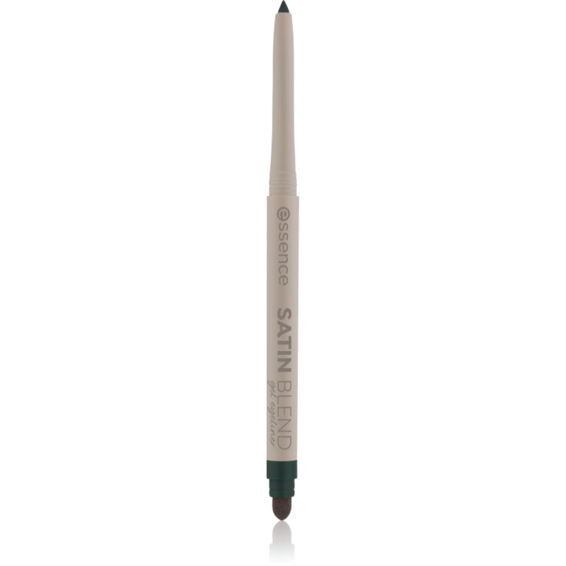 essence SATIN BLEND gelové oční linky voděodolné odstín 06 Deep Olive 0.22 g