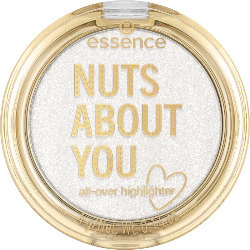 essence Nuts About You rozjasňovač odtieň 01 Sugar Plum Jar's Dust 4 g