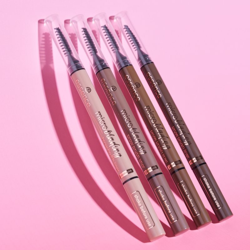 essence Microblading tužka na obočí se štětečkem odstín Light Brown 0.6 ml (obrázek 7)