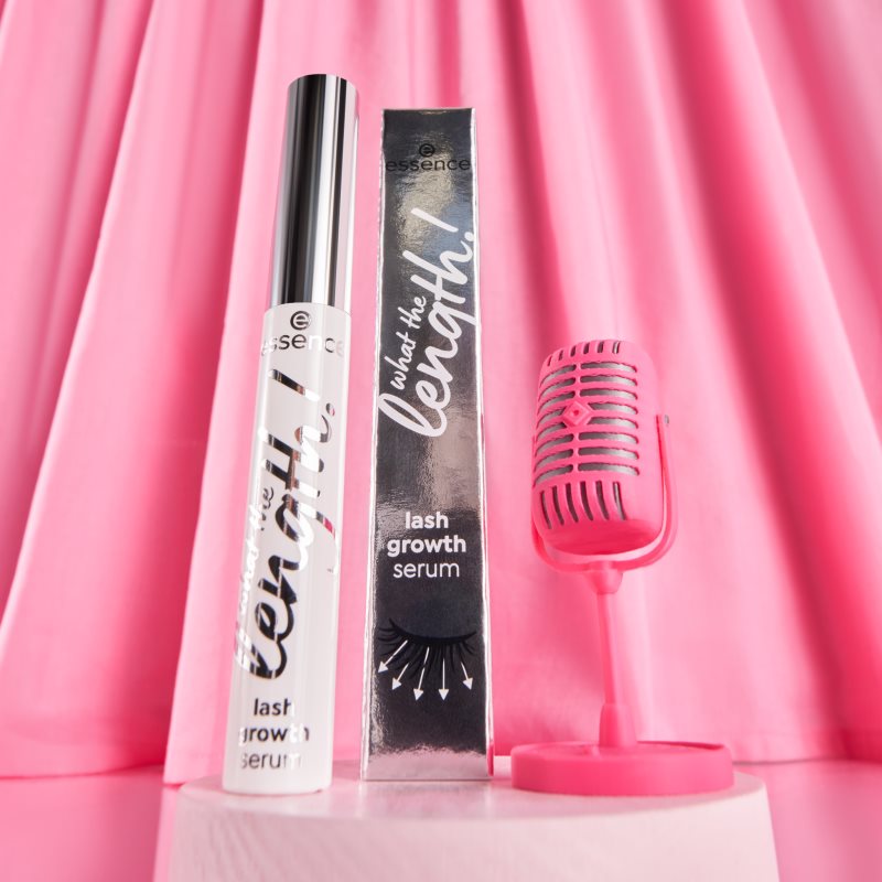 essence What The Length! veganské růstové sérum pro řasy a obočí 4 ml (obrázek 8)