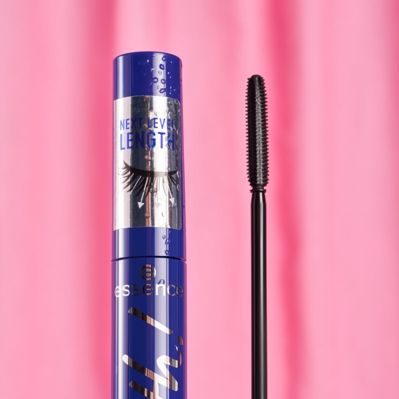 essence What The Length! voděodolná prodlužující řasenka odstín 02 Black Waterproof 10 ml (obrázek 8)