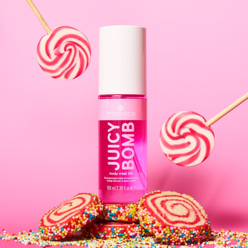 essence Juicy Bomb tělová mlha vůně 05 Sugar Swirl 100 ml (obrázek 3)