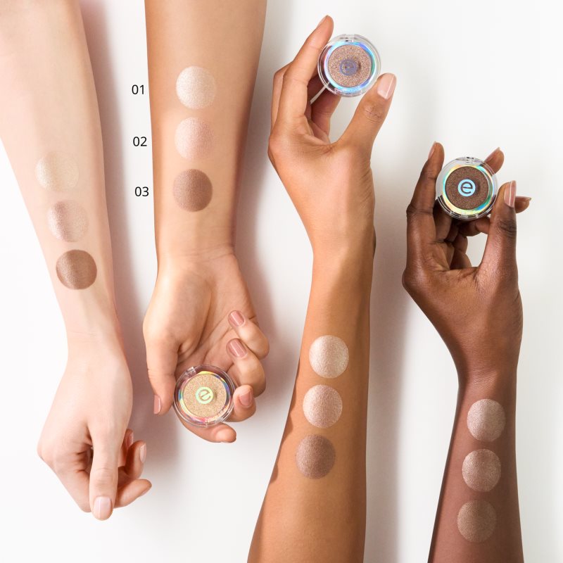 essence mono pearly třpytivé oční stíny odstín 2 g (obrázek 4)