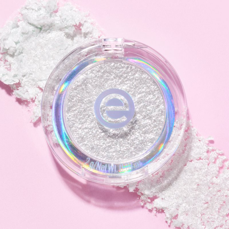 essence mono glitter trblietavé očné tiene odtieň 01 Frosted Shine 2 g (obrázok 9)