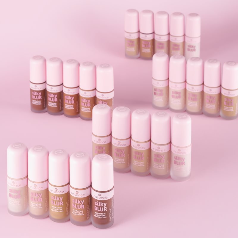 essence silky BLUR přirozeně krycí hydratační make-up pro matný vzhled odstín 175 30 ml (obrázek 8)