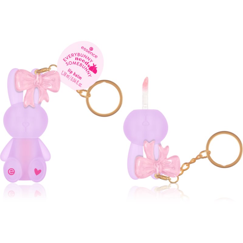 essence EVERYBUNNY needs SOMEBUNNY балсам за устни с блясък цвят 01 Hop Into Happiness 1.38 мл.