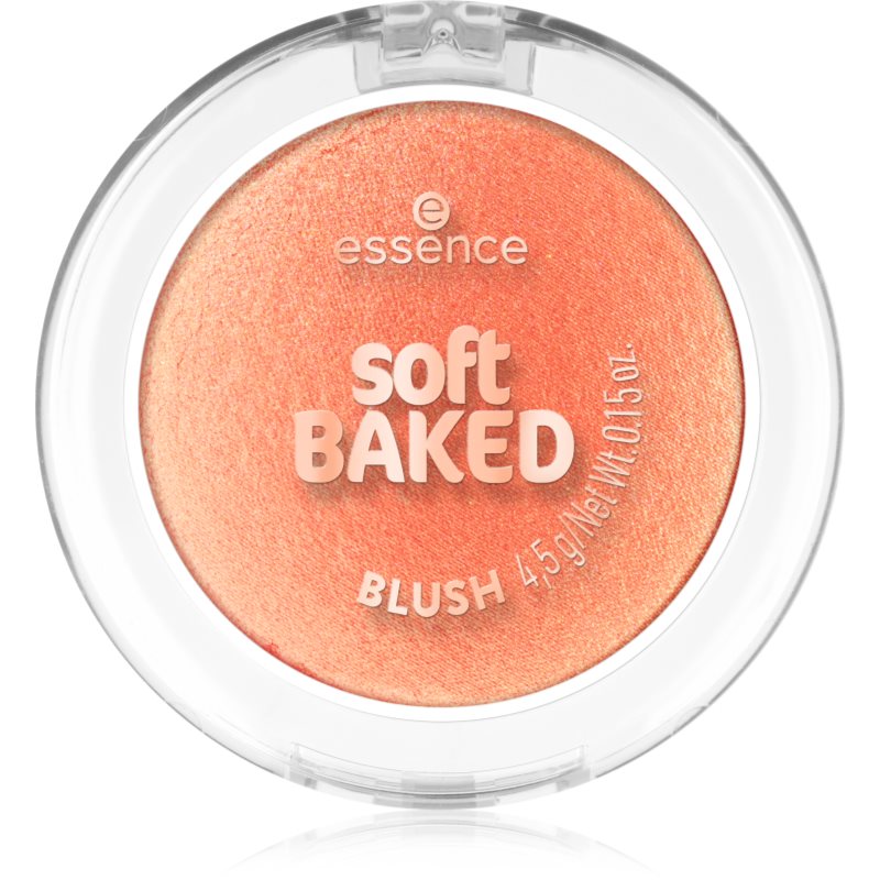 essence Soft Baked tvářenka odstín Peach Please 4.5 g