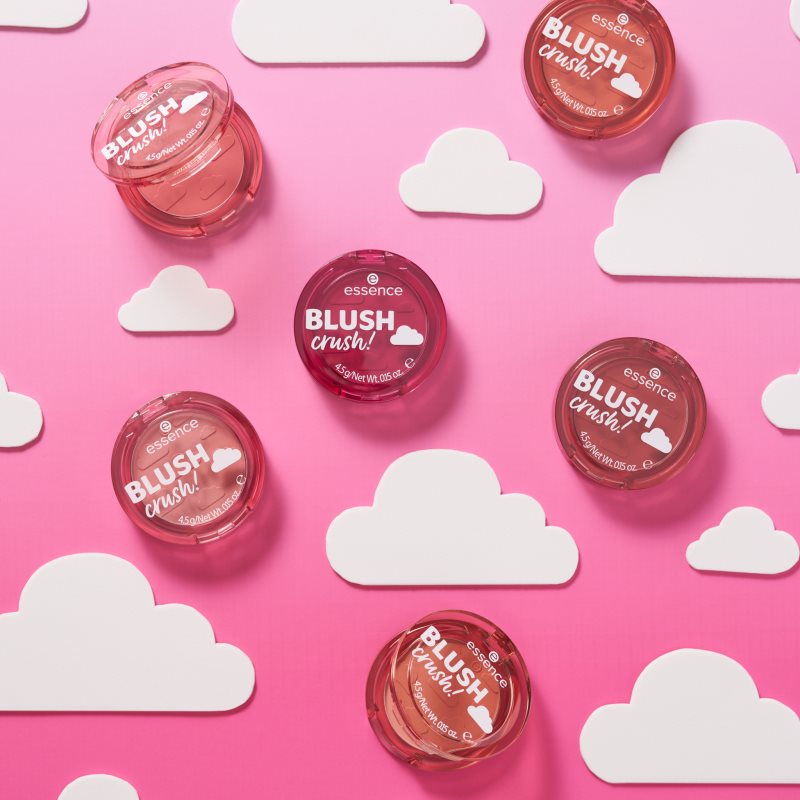 essence BLUSH crush! tvářenka odstín Cherry Kiss 4.5 g (obrázek 7)