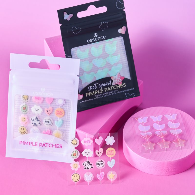 essence Spot Squad Holo Pimple Patches náplasti na problematickou pleť 24 ks (obrázek 7)