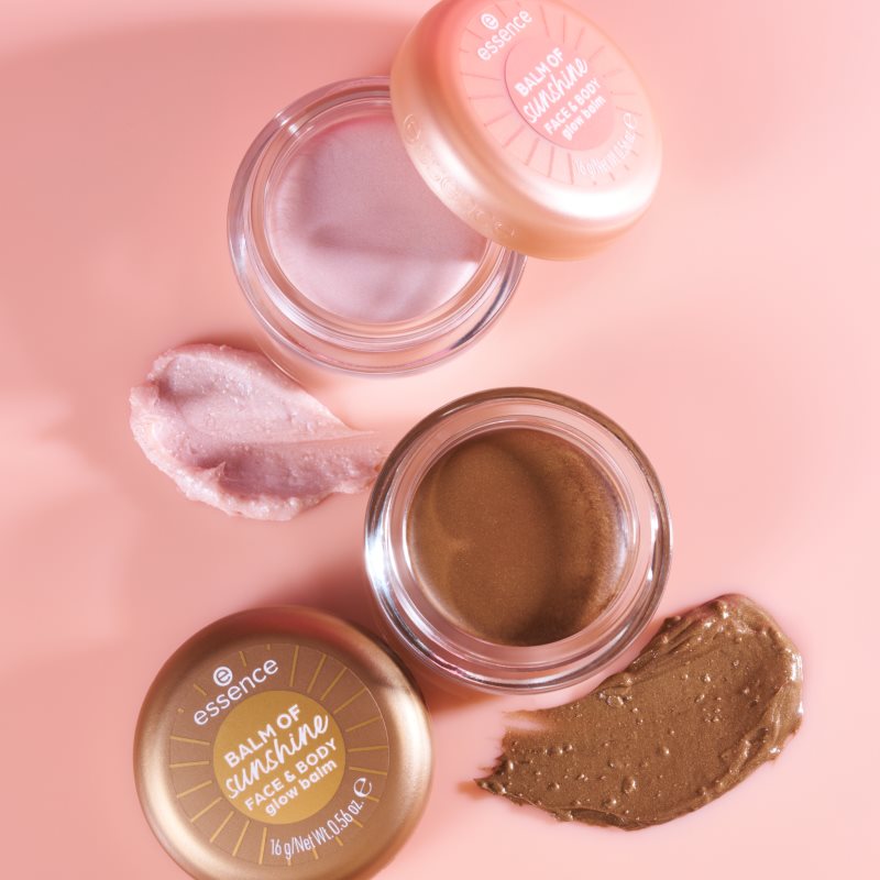 essence BALM OF sunshine rozjasňující balzám na obličej a tělo odstín 10 Obsession de la Lune 16 g (obrázek 8)