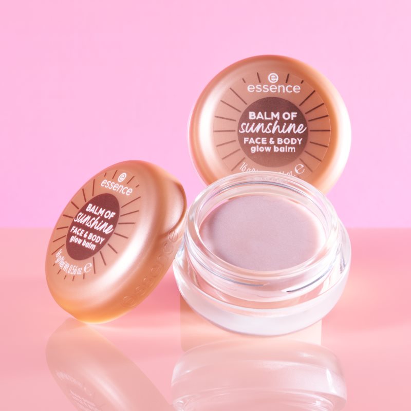 essence BALM OF sunshine rozjasňující balzám na obličej a tělo odstín 10 Obsession de la Lune 16 g (obrázek 9)