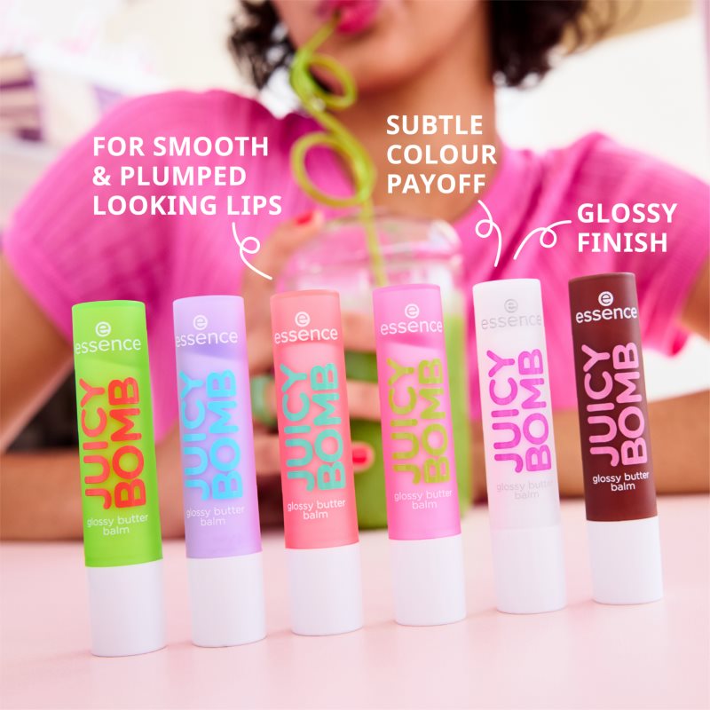 essence Juicy Bomb balzám na rty odstín 08 Cherrything I Want 2 g (obrázek 4)