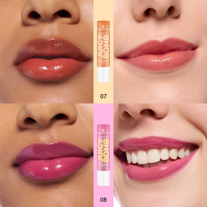 essence Juicy Bomb balzám na rty odstín 08 Cherrything I Want 2 g (obrázek 8)