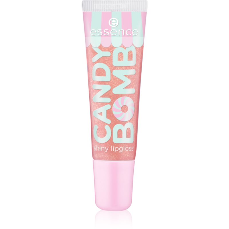 essence Candy Bomb lesk na rty odstín 01 Cotton Candy 10 ml