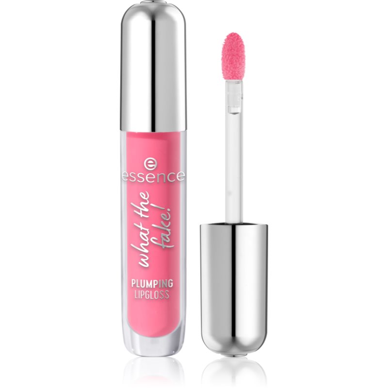 essence WHAT THE FAKE! lesk na pery pre väčší objem odtieň 102 Pink About It 4 ml