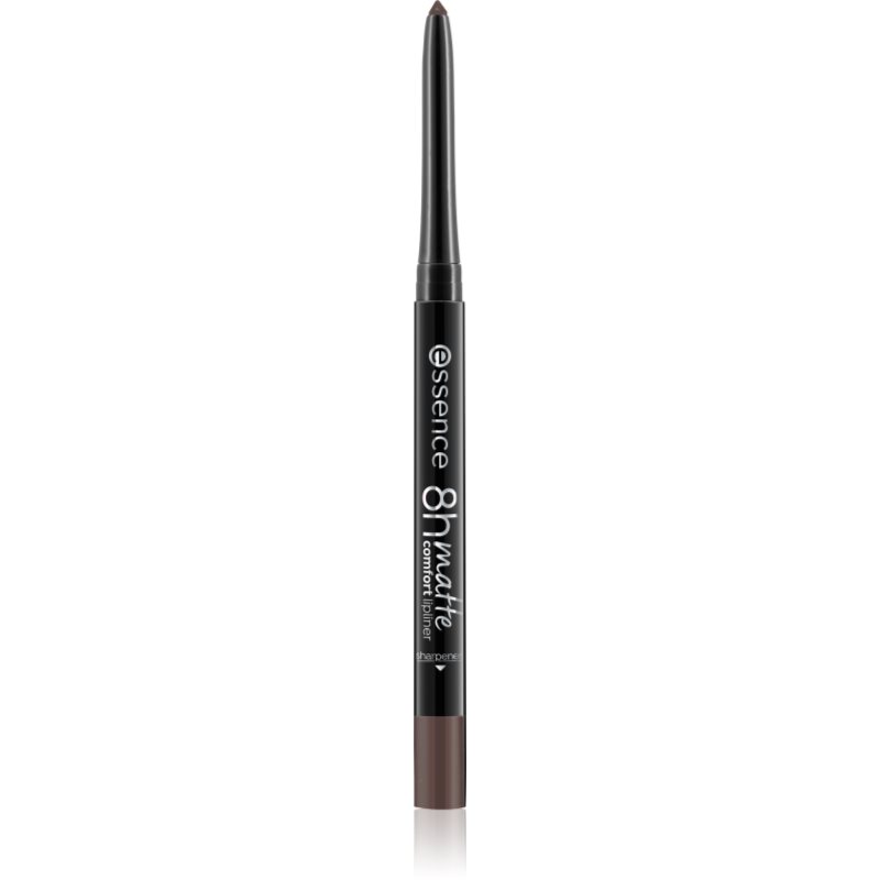 essence 8h Matte Comfort Mattierender Konturenstift für die Lippen mit einem Anspitzer Farbton 22 Ash Attitude 0.3 g