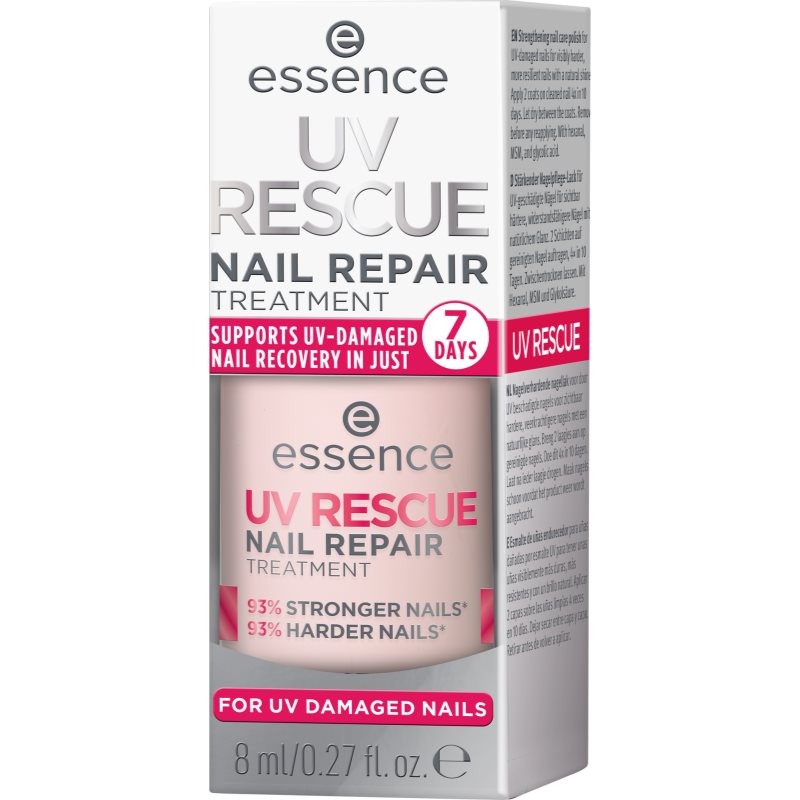 essence UV RESCUE pflegender Nagellack Farbton 01 8 ml (Bild 4)