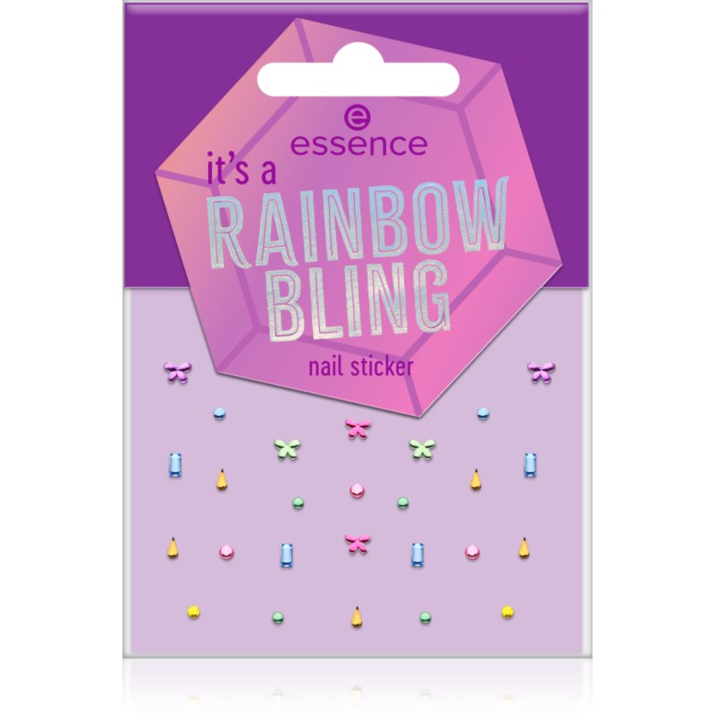 essence it's a RAINBOW BLING Nagelaufkleber 27 St.