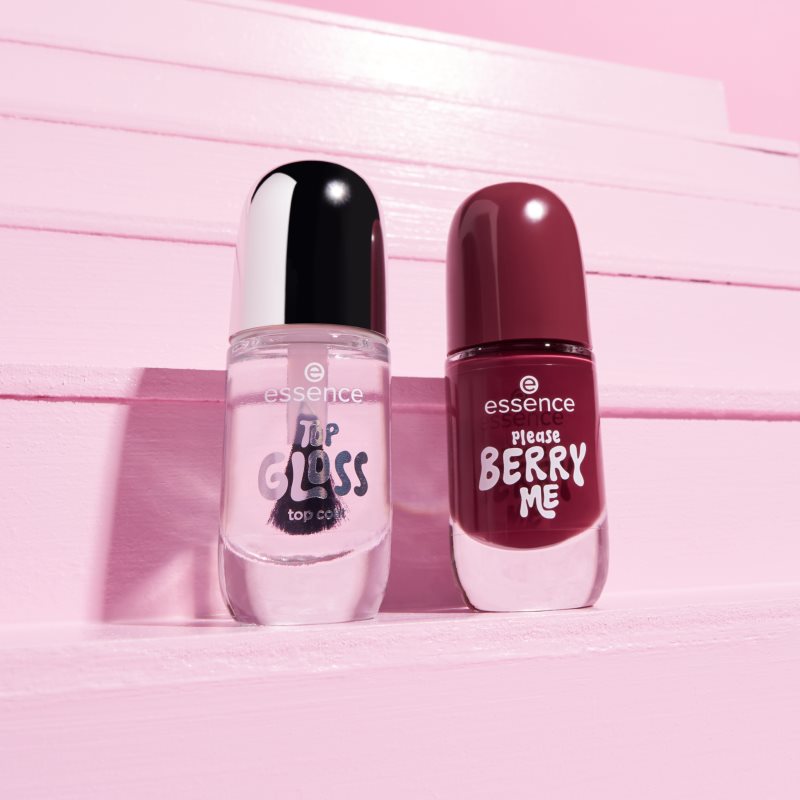 essence Gel Nail Polish gelový lak na nehty odstín 25 ROCK 'N' ROUGE 8 ml (obrázek 3)