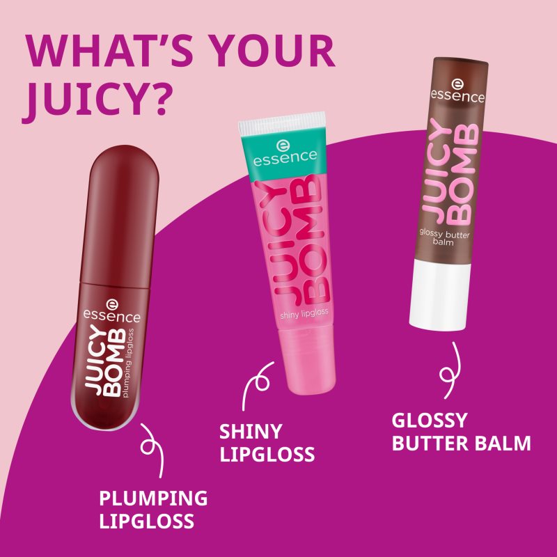 essence Juicy Bomb lesk na rty se zvětšujícím efektem odstín 05 Soft Apricot 2.6 ml (obrázek 4)