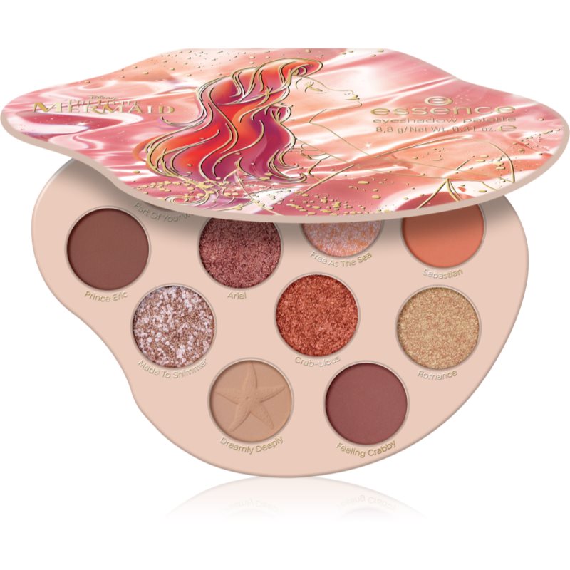 essence Disney The Little Mermaid luomiväripaletti sävy 8.8 g