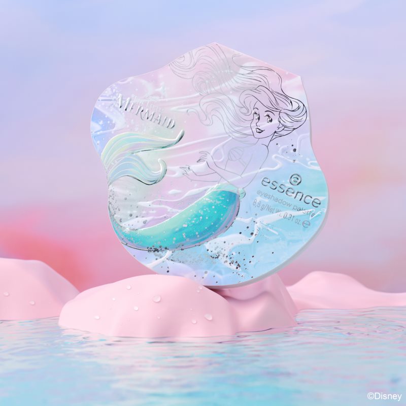 essence Disney The Little Mermaid paletka očních stínů odstín 02 Mermaids Have More Fun 8.8 g (obrázek 9)
